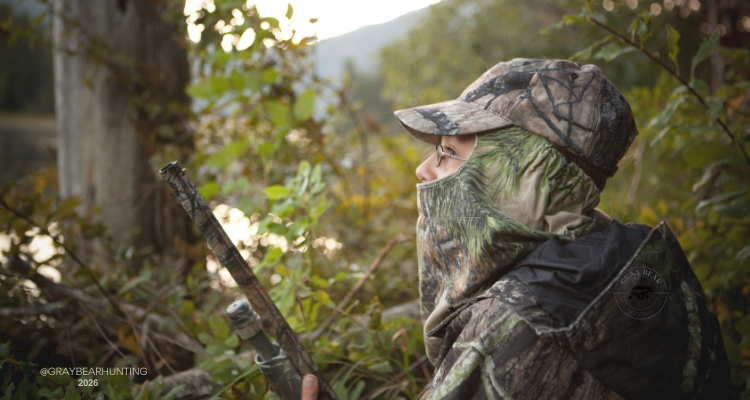 Hunter in the wilderness